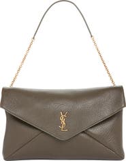 Saint Laurent Cassandre Leather Shoulder Bag
