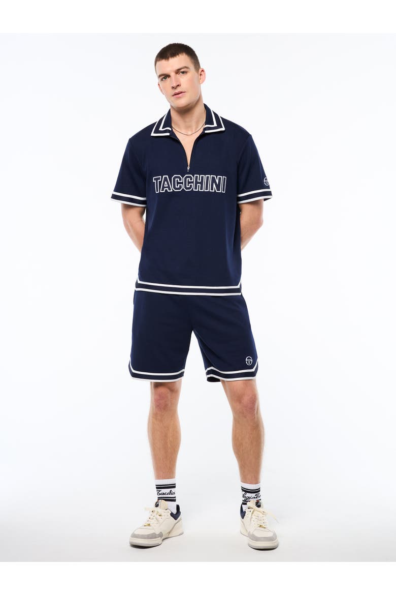 Tito Short Sleeve Polo, Alternate, color, MARITIME BLUE