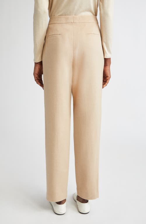 Lafayette 148 New York Clinton Camel Hair Ankle Pants In Neutral