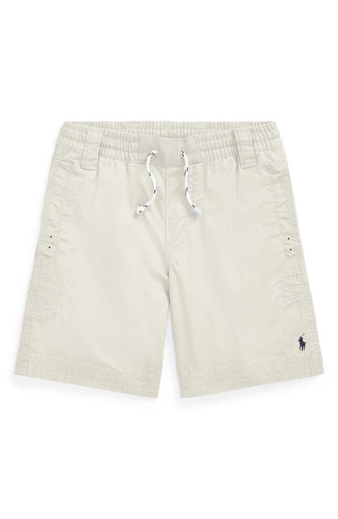 Kids' Cotton Twill Rugby Shorts (Toddler & Little Kid)