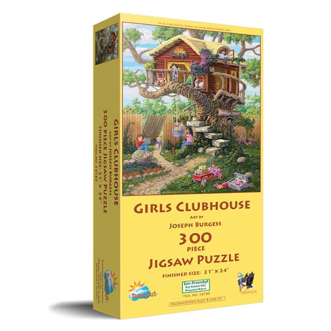Girls Clubhouse 300 piece Jigsaw Puzzle for Adults