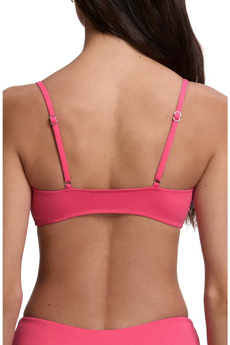 Kennedy Bikini Top, Alternate, color, DESERT PINK