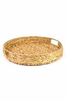 Round Woven Tray