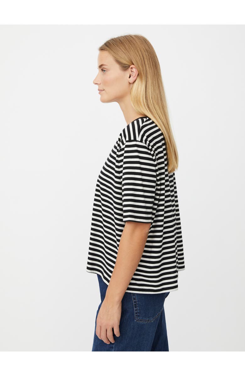 Masai Copenhagen Doreann Round Neck Short Sleeve T-Shirt, Alternate, color, Black