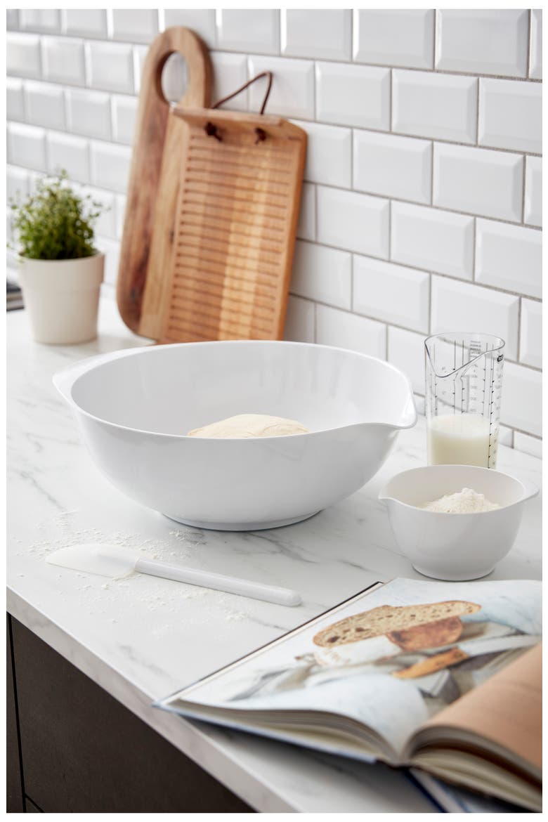 Margrethe Dough Bowl, Alternate, color, WHITE