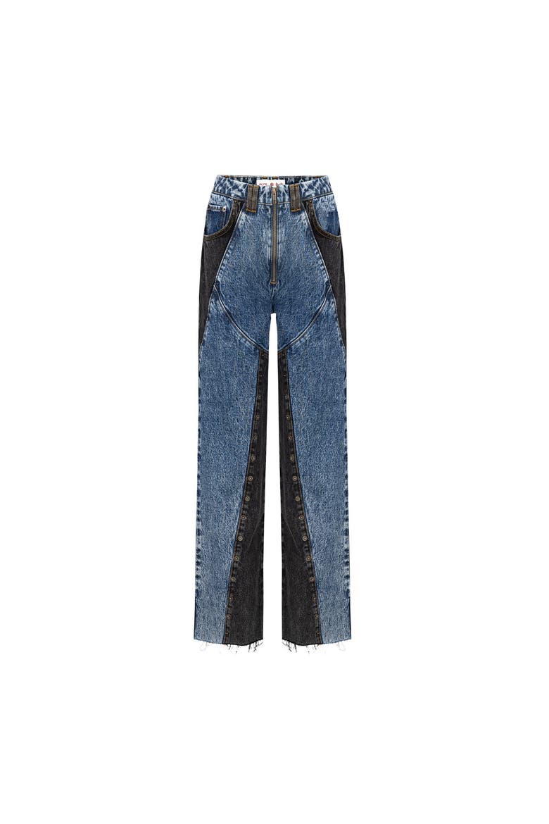 Free Heaven Two Colorway Jeans, Alternate, color, blue