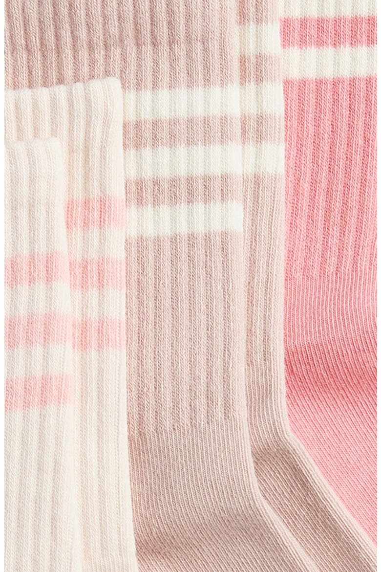 3-Pack Varsity Grip Crew Socks, Alternate, color, NOSTALGIA