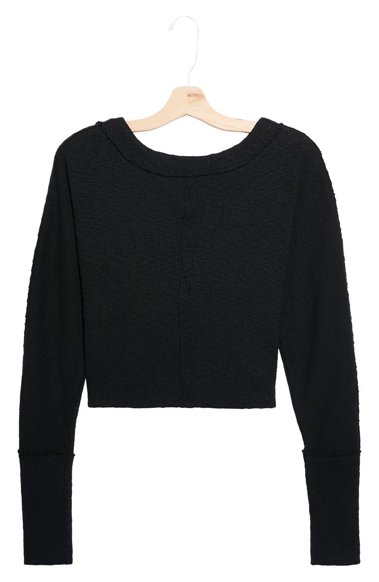 Free People Lupine Faux Wrap Shirt, Alternate, color,