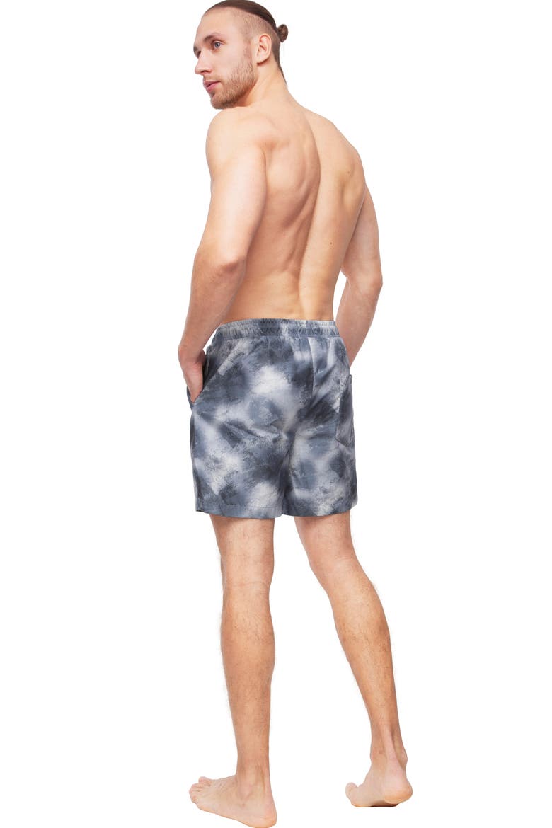 Men's 7" Compression Liner Swim Trunks UPF 50+, Alternate, color, Grey Wash