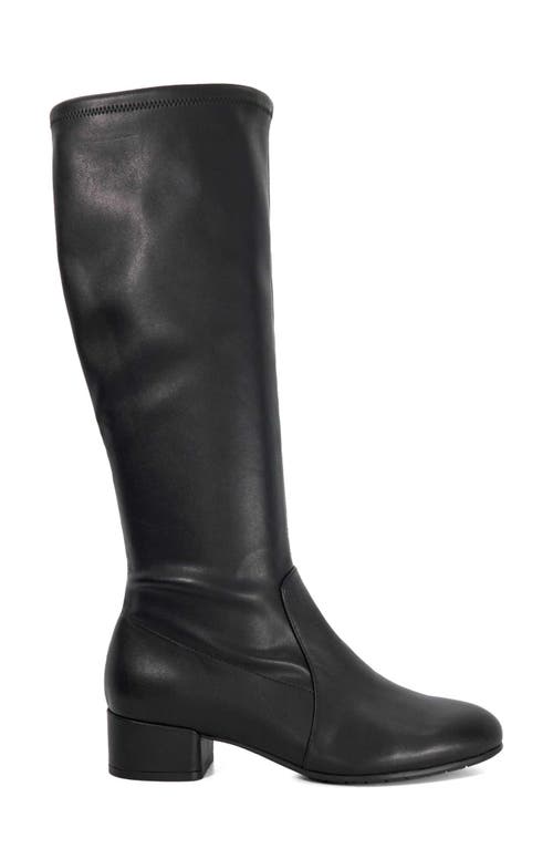 Dune London Topsy Knee High Boot In Black