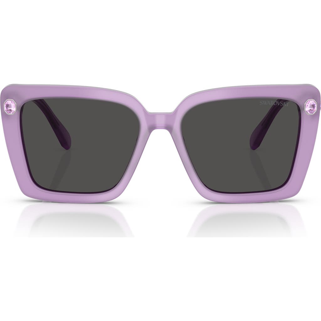 Swarovski 55mm Square Sunglasses