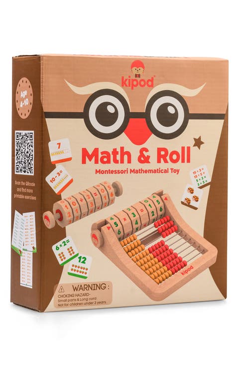 Kids' Math & Roll Montessori Toy