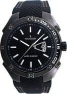 Peugeot Sports Calendar Silicone Rubber Watch - 44MM