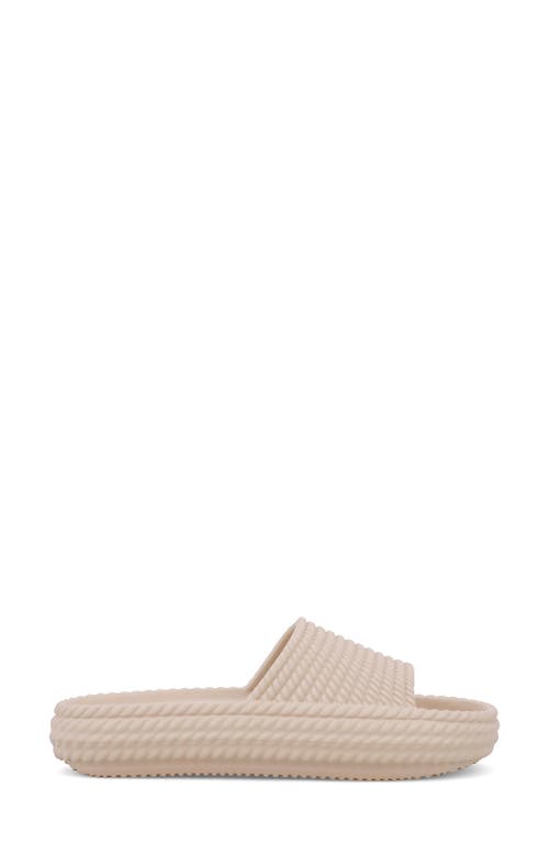 Mia Luvly Slide Sandal In Sand