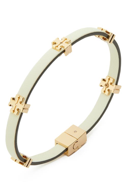 Tory Burch Eleanor Faux Leather Bracelet
