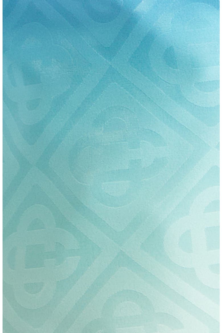 Gradient Monogram Swim Trunks, Alternate, color, MONOGRAM SWIM