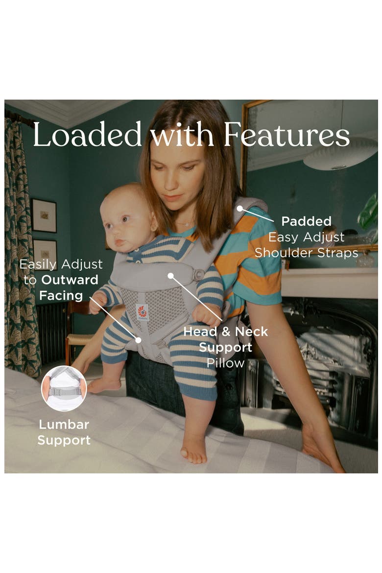 Omni 360 Cool Air Baby Carrier, Alternate, color, NATURAL BEIGE