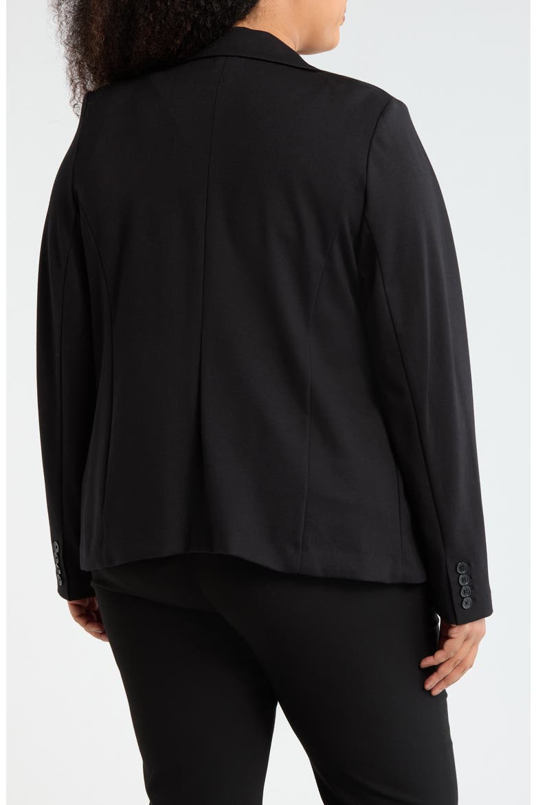 Essential Ponte Blazer, Alternate, color, BLACK