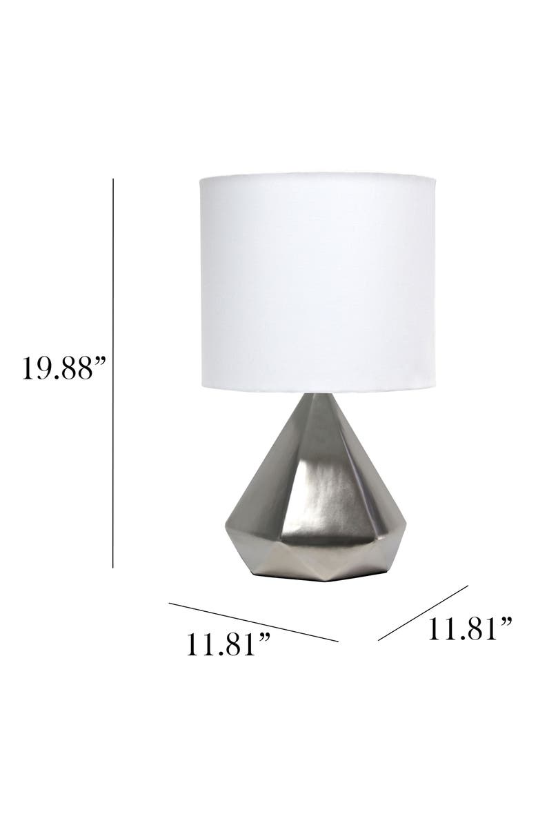 LALIA HOME Pyramid Table Lamp, Alternate, color, 
