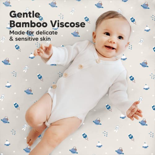 Keababies Isla Fitted Mini Crib Sheets In Cosmo