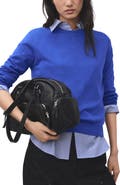 MANGO Fine Knit Crewneck Sweater