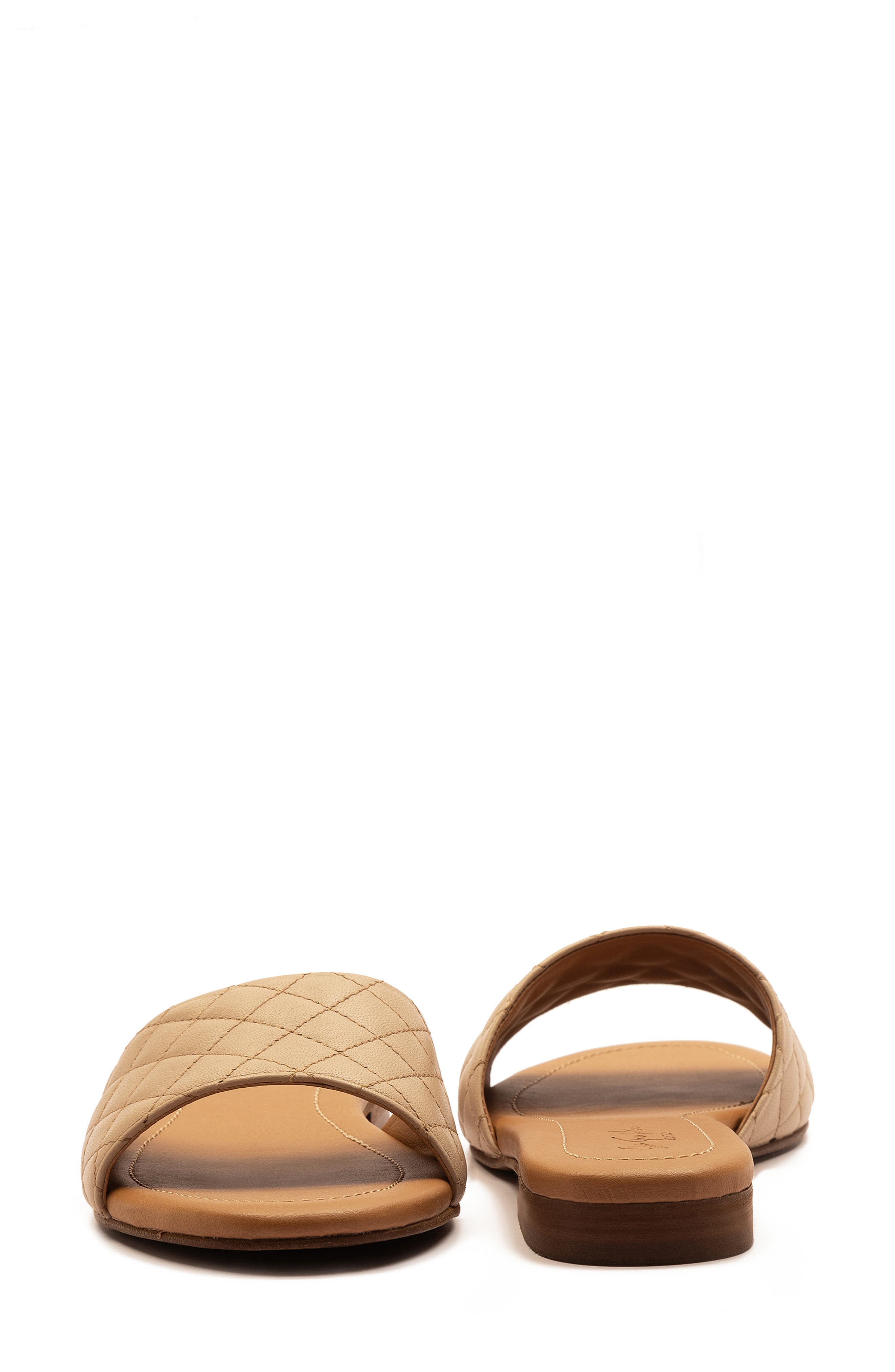 OFF THE HOOK LONDON Kingsway Diamond Quilted Sandal, Alternate, color, 