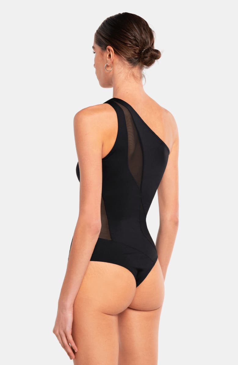 OW Collection Curve Bodysuit, Alternate, color, Black