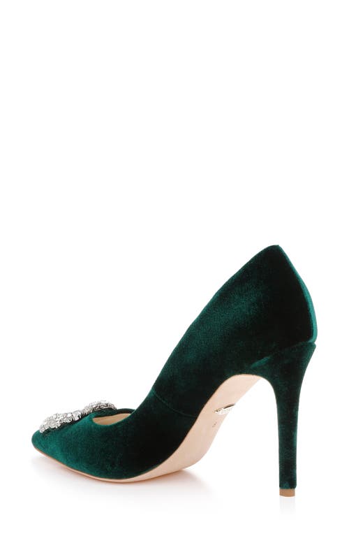 Badgley Mischka Collection Cher Crystal Embellished Pump In Black