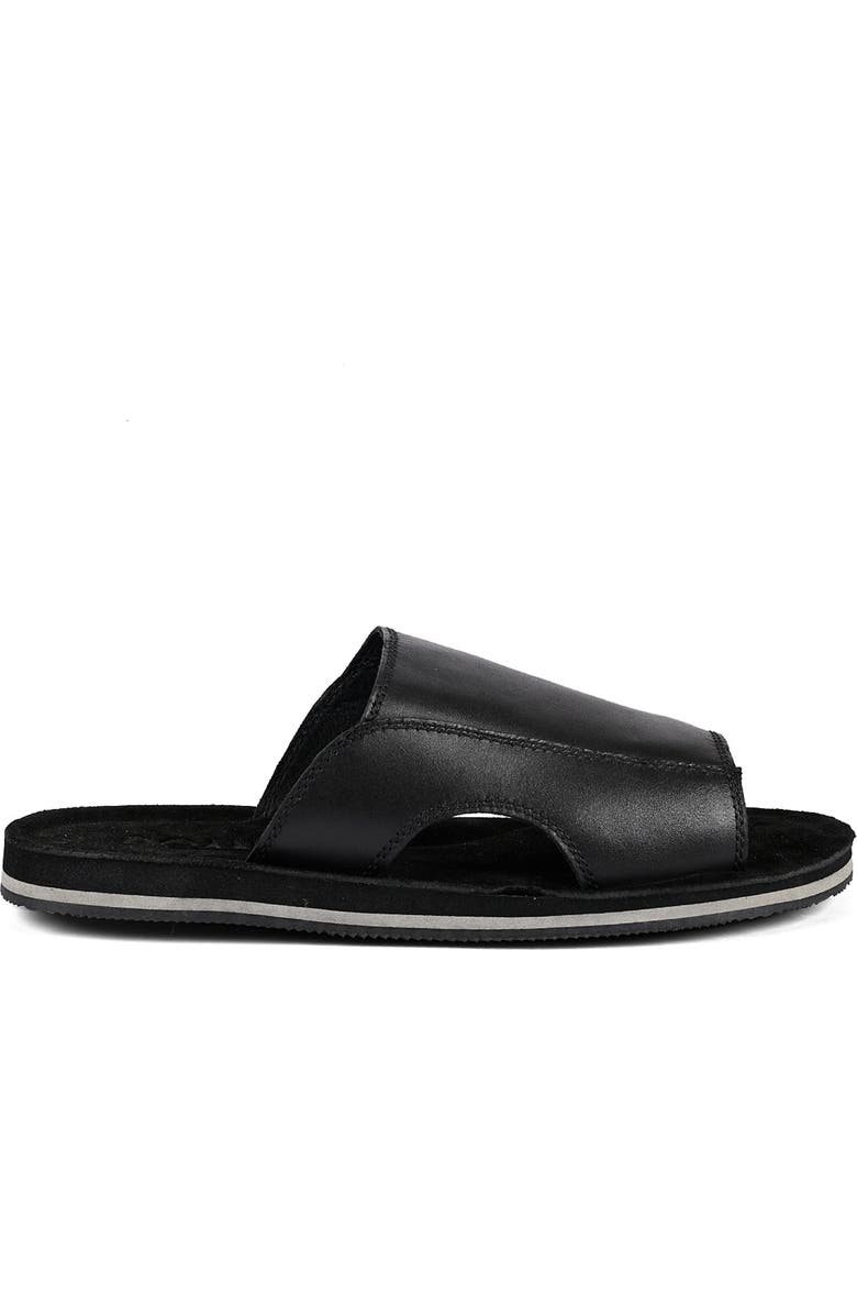 ROAN Breakfast Sandal, Alternate, color, Black Dip Dye