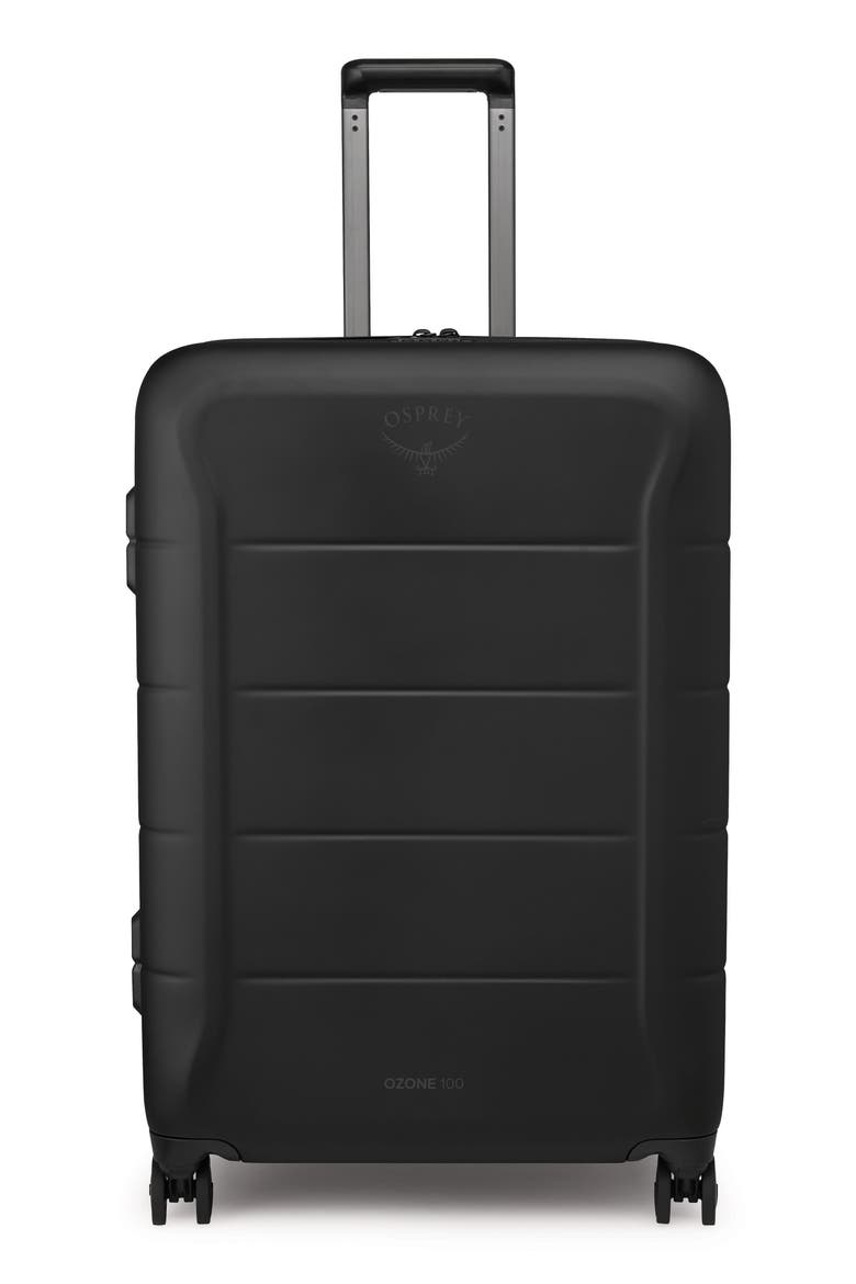 Ozone 30-Inch Hardside Spinner Suitcase, Main, color, BLACK