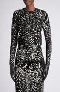 TOM FORD Lynx Jacquard Cardigan