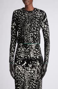 TOM FORD Lynx Jacquard Cardigan