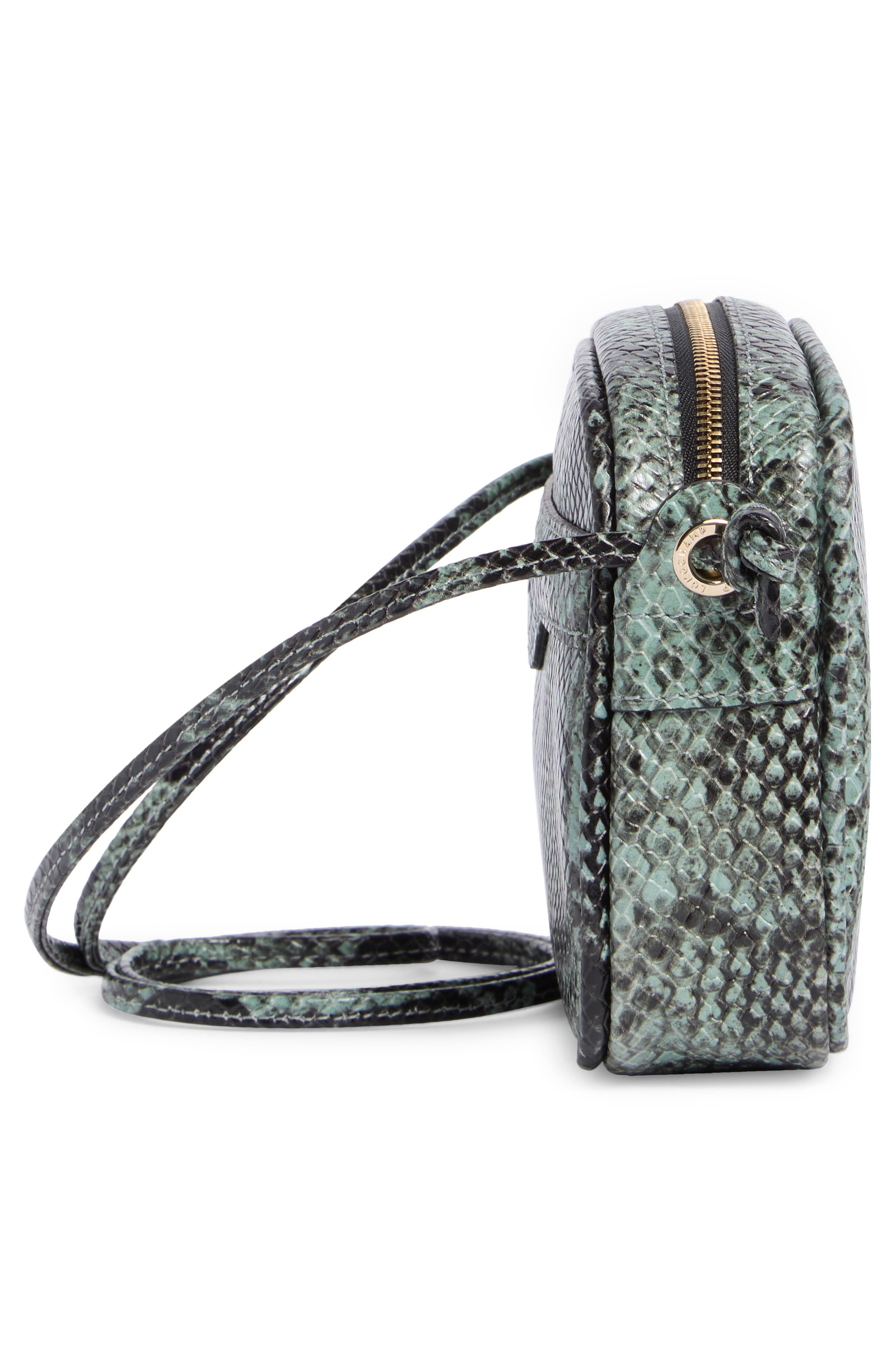 Longchamp Small Rectangular Crossbody Bag, Alternate, color, Sage