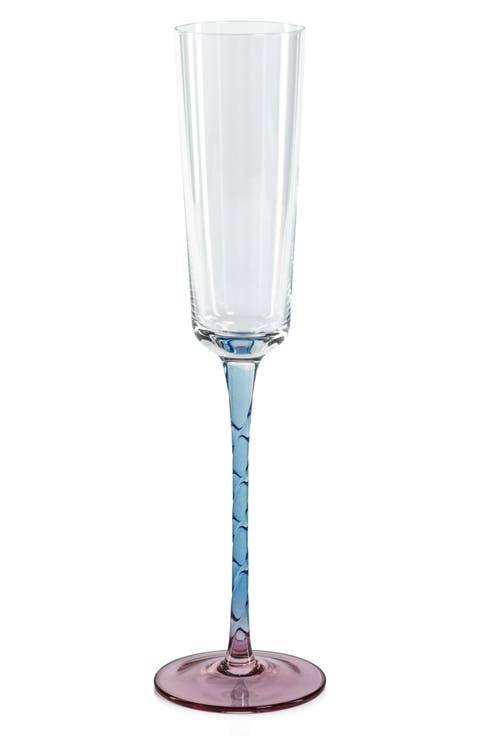 Sachi Set of 6 Champagne Flutes