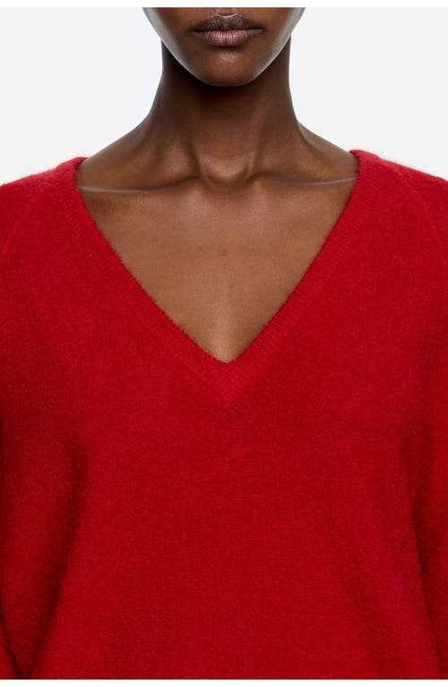 Bimba Y Lola Mohair Maxi Raglan Sweater In Multi