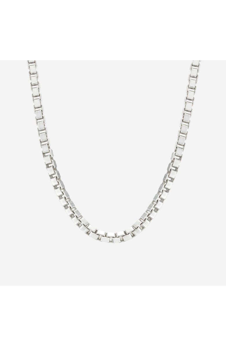 7879 Venetian Chain Necklace, Main, color, Silver