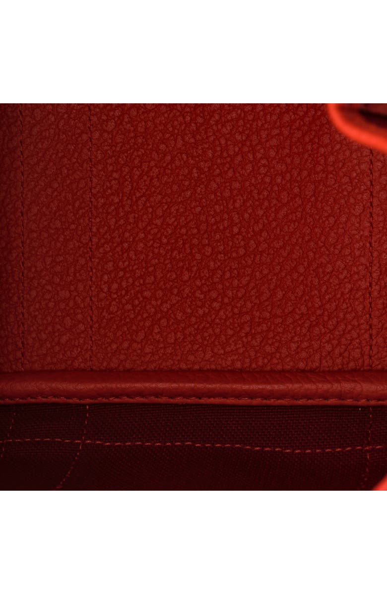 Pre-Owned Hermes Garden Party Tote Toile and Leather 30, Alternate, color, Rouge Grenat