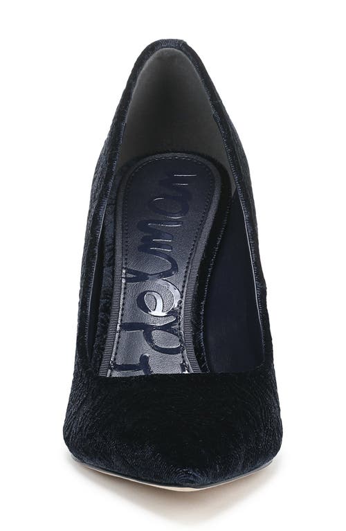 Sam Edelman Hazel Pointed Toe Pump In Blue
