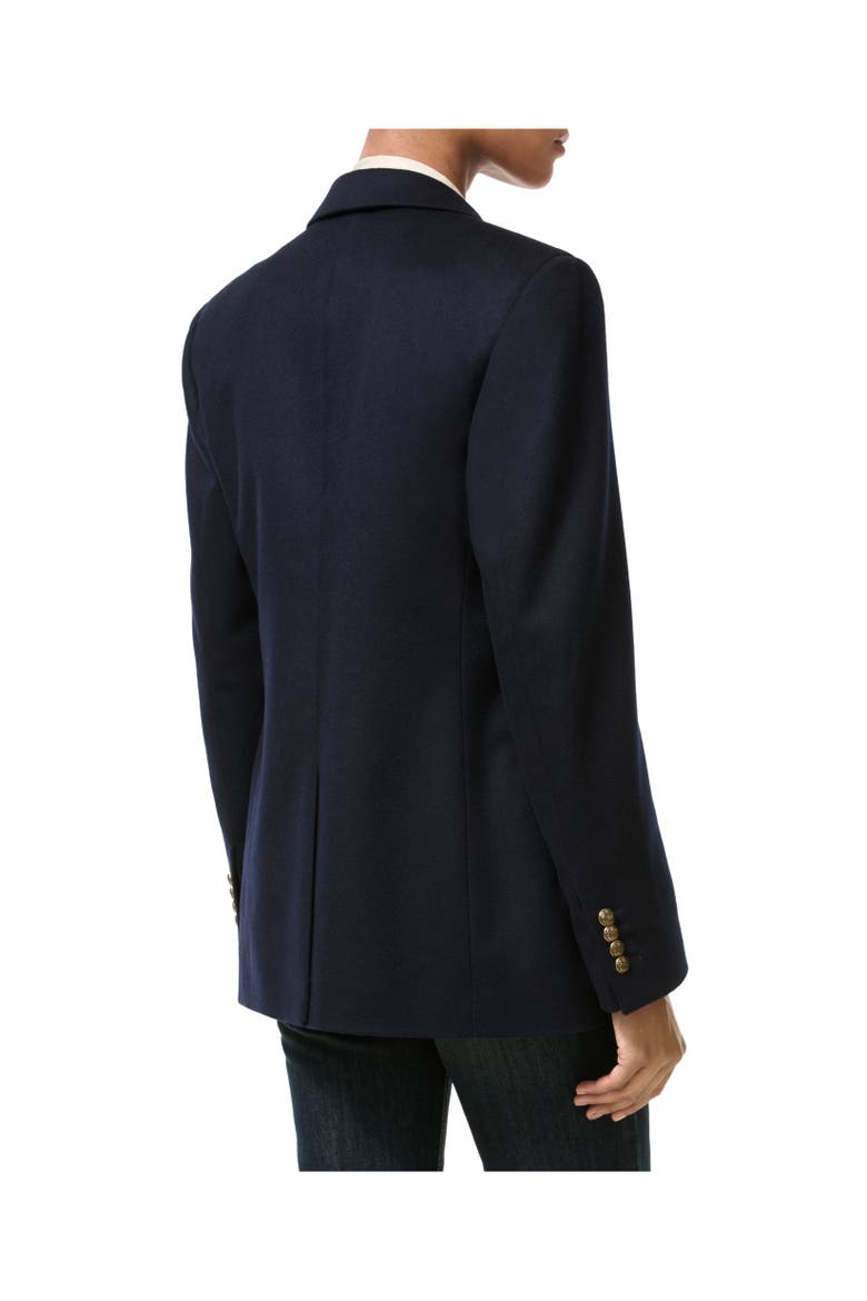 Cashmere Tailored Jacket, Alternate, color, Navy