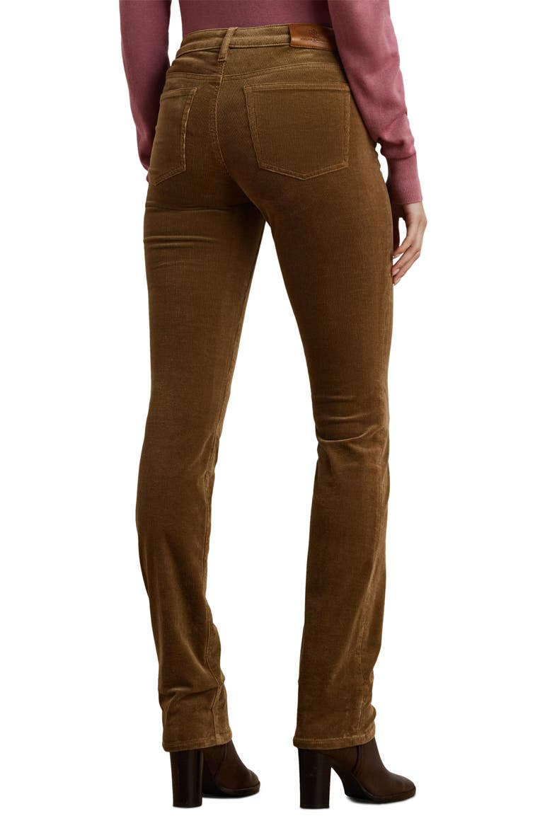 Straight Leg Corduroy Pants, Alternate, color, HONEY TAN