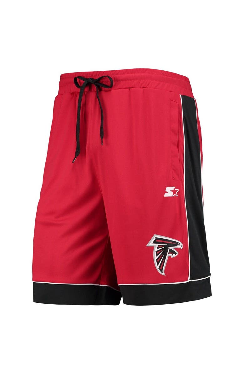 STARTER Men's Starter Red/Black Atlanta Falcons Fan Favorite Fashion Shorts, Alternate, color, Red