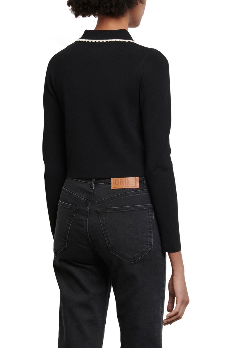 SANDRO Crop Cardigan, Alternate, color,