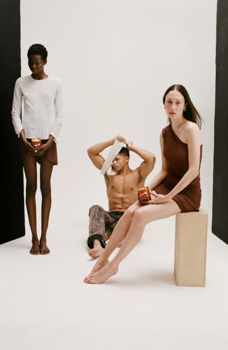 Boy Smells Sauna Wood Candle, Alternate, color, 