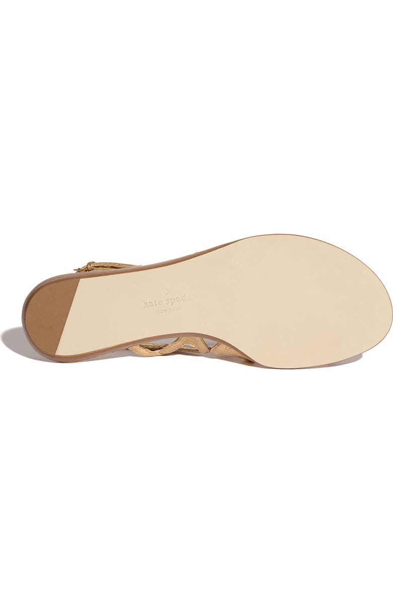 Kate Spade New York 'iris' flat sandal, Alternate, color,