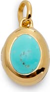 Monica Vinader Birthstone Locket Pendant