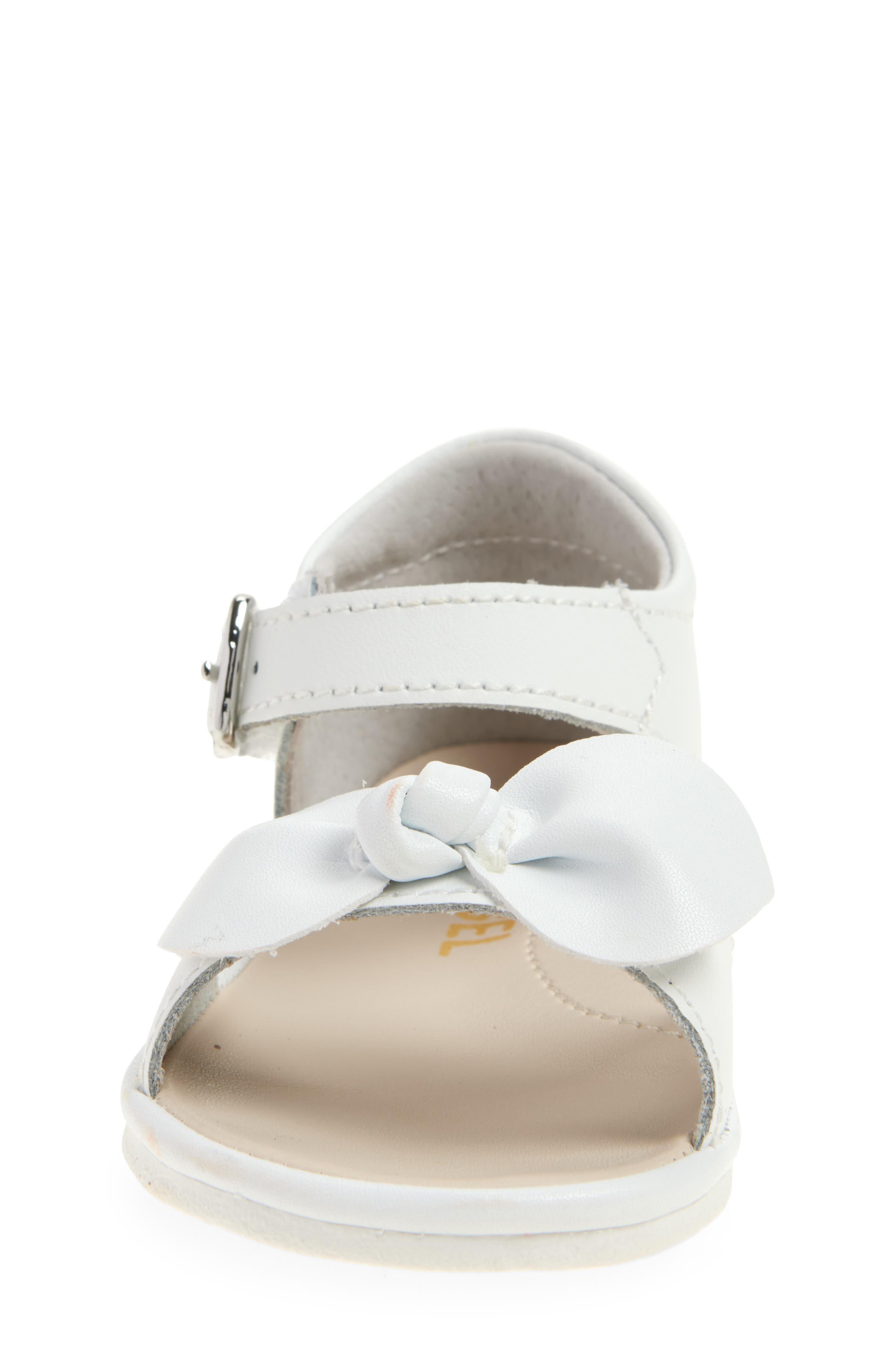 L
AMOUR Kids
 Jolie Ankle Strap Sandal, Alternate, color, White