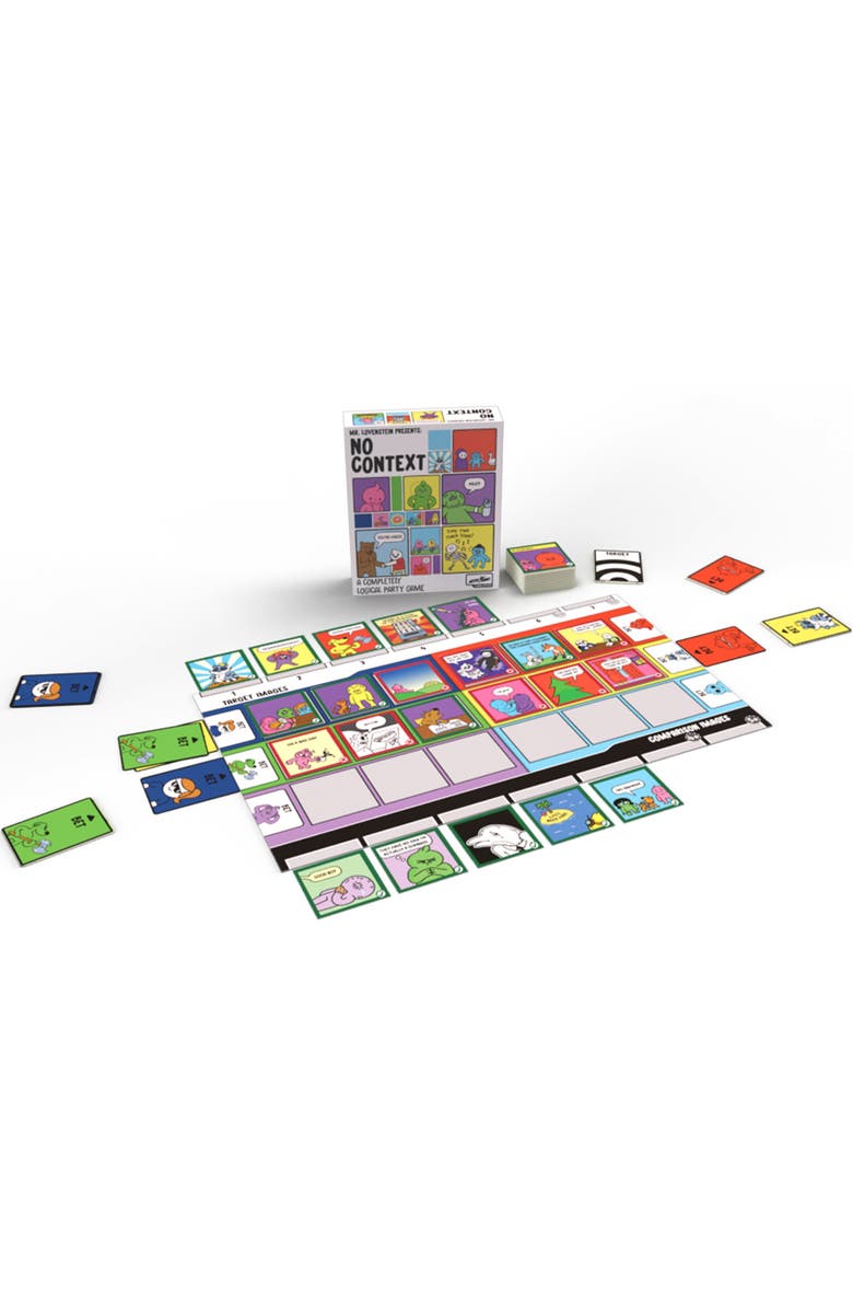 No Context Mr. Lovenstein Presents Skybound Games Party Game, Alternate, color, Multicolored