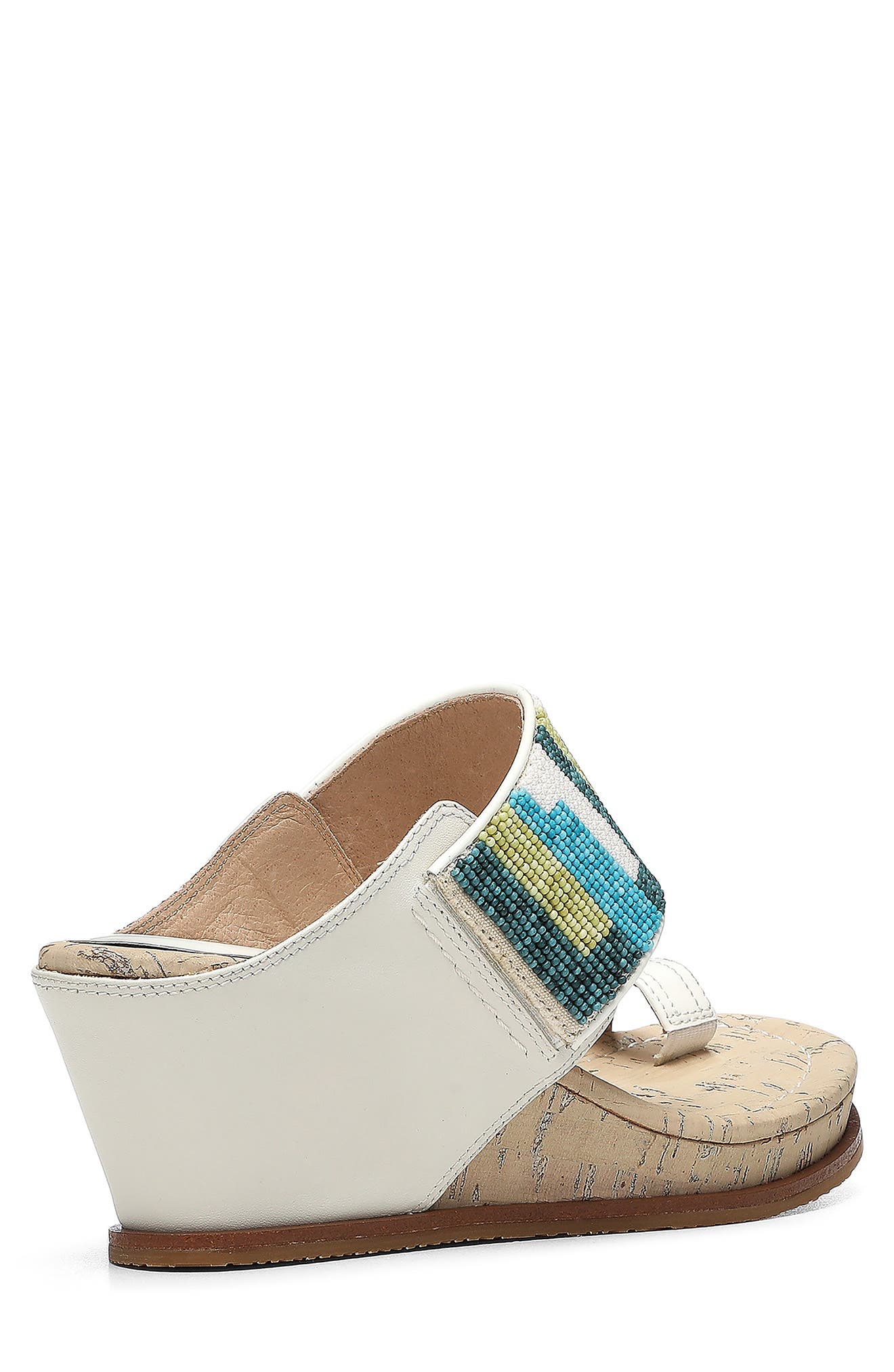 Donald Pliner Greer Wedge Slide Sandal, Alternate, color, Blue Combo
