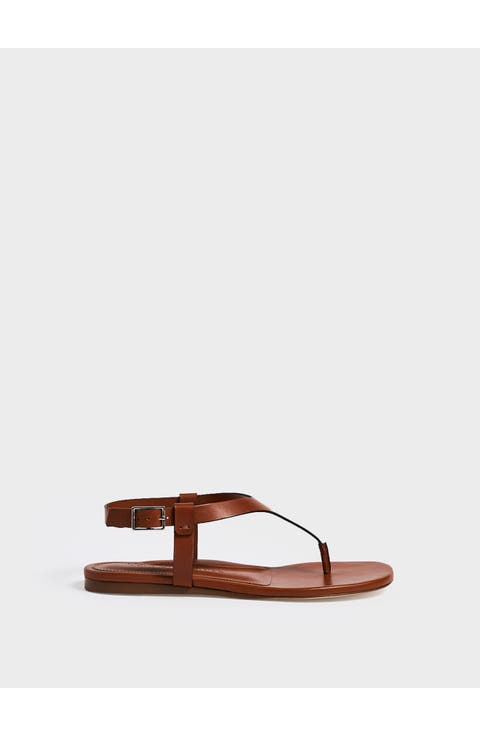 Solana Thong Sandal | Nappa