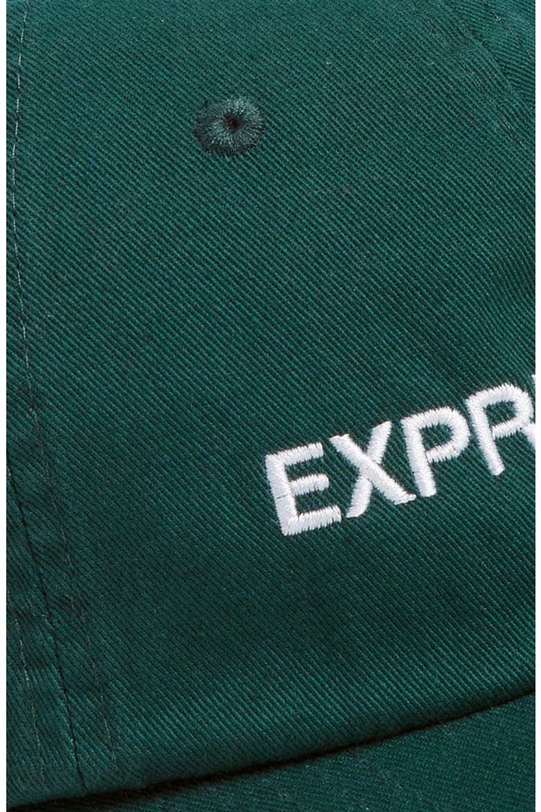 Embroidered Expressionism Baseball Cap, Alternate, color, GREEN